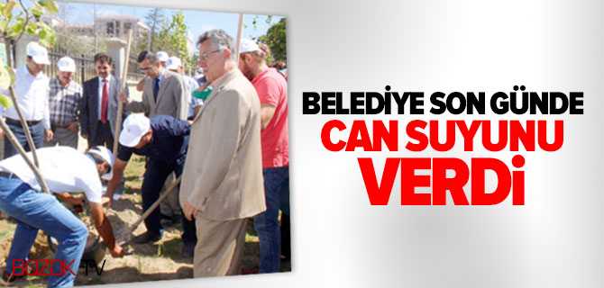 Belediye Son Günde Can Suyunu Verdi