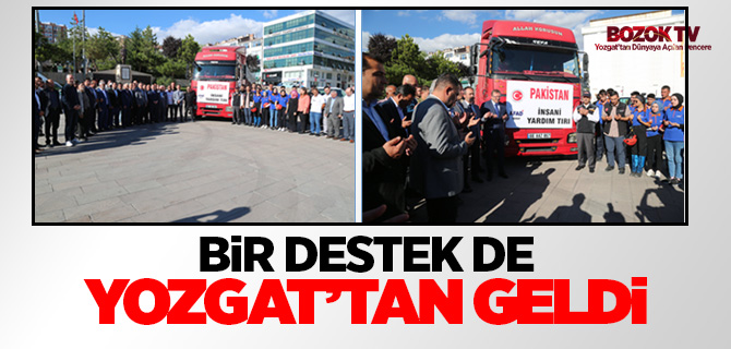 Yozgat'tan Pakistanlı kardeşlerine yardım