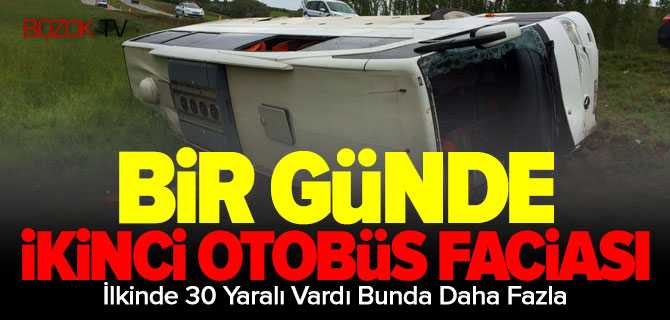 Yozgat'ta Otobüs Kazası