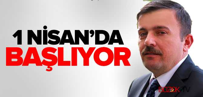 Başvurular 1 Nisan'da Başlıyor