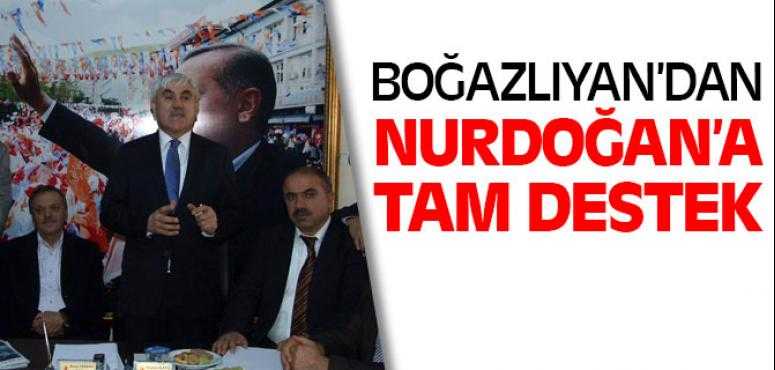 Nurdoğan'a Boğazlıyan'dan Tam Destek