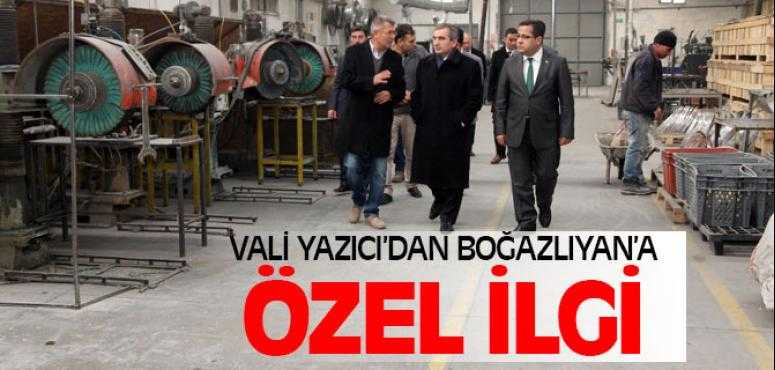 Vali Yazıcı, Boğazlıyan'da Bir Dizi Ziyaretler Gerçekleştirdi