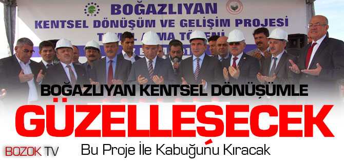 Boğazlıyan Kentsel Dönüşümle Güzelleşecek