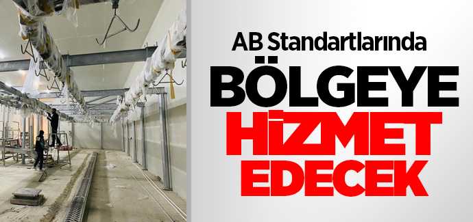 Çekerek'te kesimhane bölgeye hizmet edecek