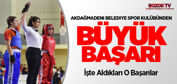 Akdağmadeni Belediyesi Spor Kulübü sporcuları başarılarına devam ediyor
