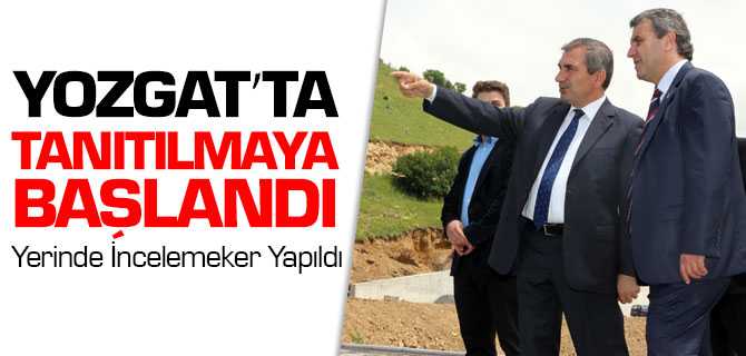 Yozgat'ta Yapılması Düşünülen Buz Hokeyi Sahası İncelendi