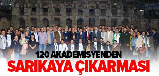 Akademisyenlerden Sarıkaya Çıkarması