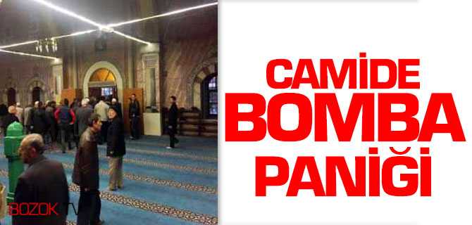Camide Bomba Paniği