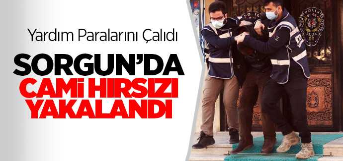 Cami hırsızları yakalandı