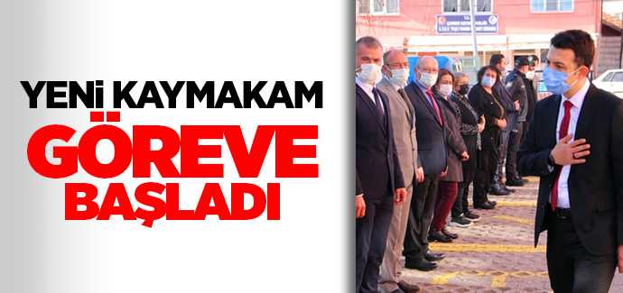 Çandır'ın Yeni Kaymakamı Ramazan Cihangir göreve başladı