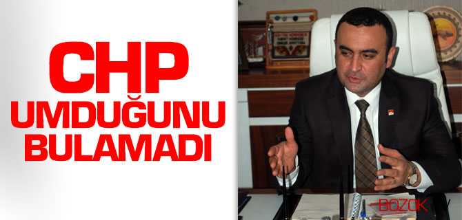CHP'ye Onur Kaytan'da Çare Olamadı