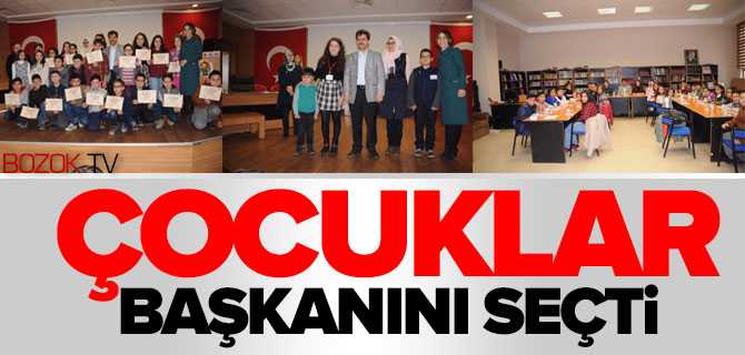 Çocuklar Başkanını Seçti