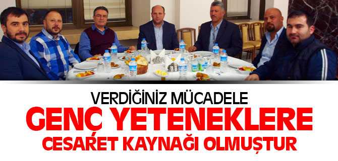 Coşkun’dan Hentbol Kulüplerine; “Verdiğiniz Mücadele Genç Yeteneklere Cesaret Kaynağı Olmuştur”
