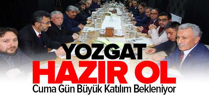 Yozgat Cuma Günü Terörü Lanetleyecek