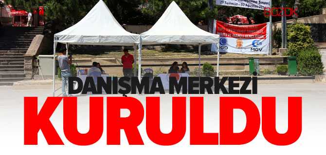 LYS Danışma Merkezi Kuruldu