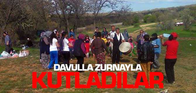 Baharın Gelişini Davulla Zurnayla Kutladılar