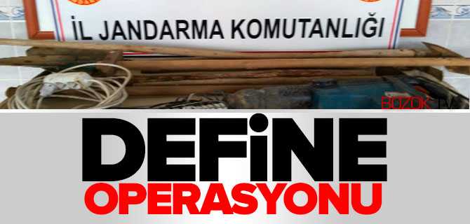 Definecilere Suç Üstü