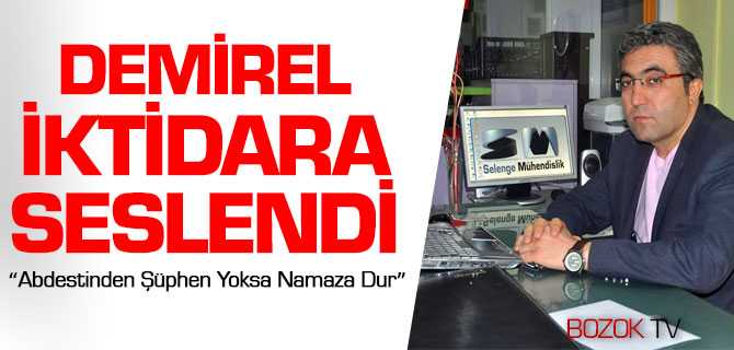 MHP Aday Adayı Demirel, İktidara Seslendi