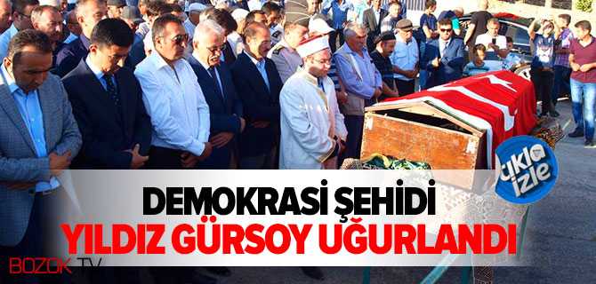 Demokrasi Şehidi Yıldız Gürsoy Son Yolculuğuna Uğurlandı