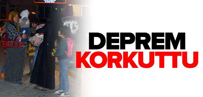 Deprem Korkuttu