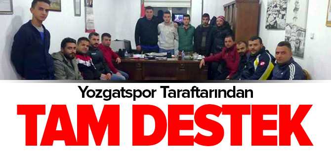 Taraftardan Tam Destek