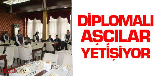Yozgat'ta Diplomalı Aşçılar Yetişiyor