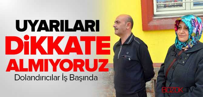 Uyarıları Dikkate Almıyoruz