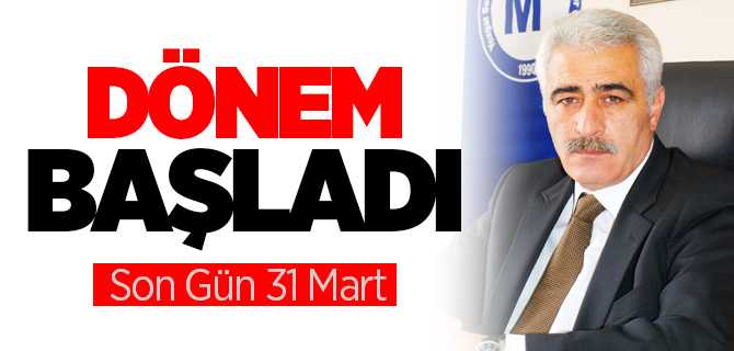 Yıllık Gelir Vergisi Beyanname Verme Dönemi Başladı