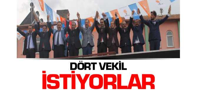 Ak Parti Çayıralan'da 4'te 4 İstedi