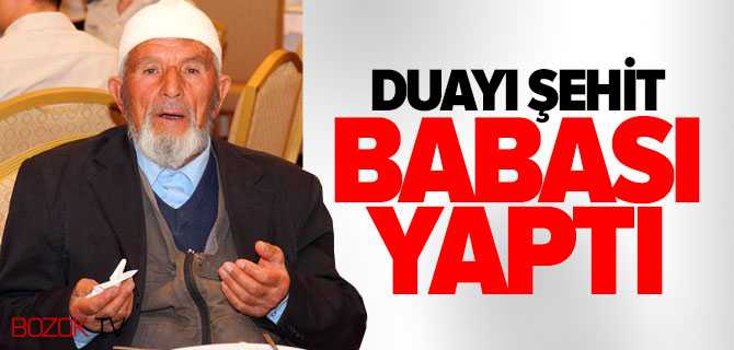 İftar Duasını Şehit Babası Yaptı
