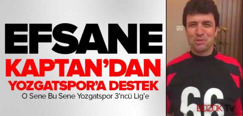 Efsane Kaptan Cihat Arslan Yozgatspor'a Destek Verdi
