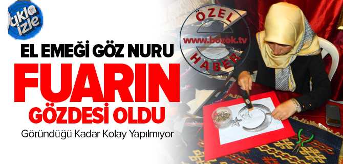 Sorgun Halk Eğitim Merkezi Fuarda Göz Dolduruyor