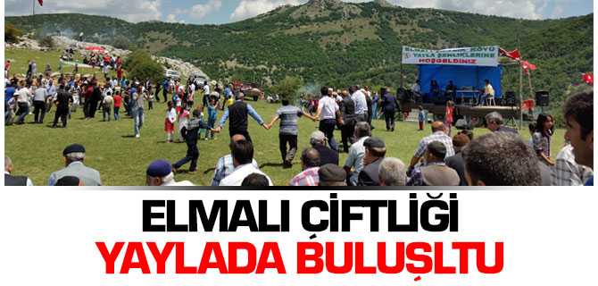 Elmalı Çiftliği 3'ncü Yayla Şenlikleri Düzenlendi