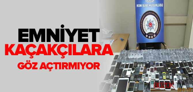 Emniyet 129 Kaçak Telefon Ele Geçirildi