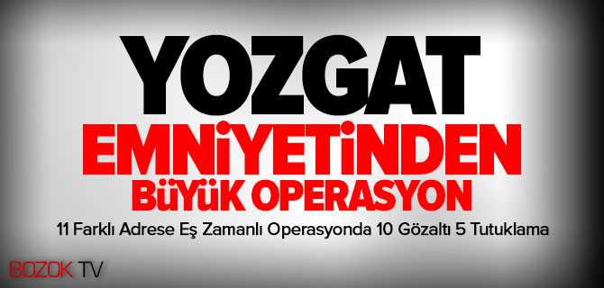 Emniyetten Uyuşturucu Satıcılarına Büyük Darbe 5 Tutuklama