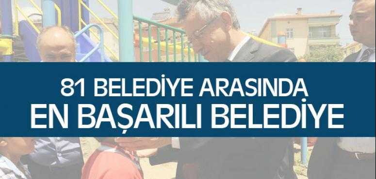 81 Belediye Arasında En Başarılı Belediye