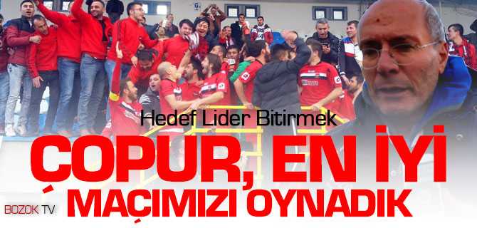 Çopur, Kırşehir Maçını Değerlendirdi