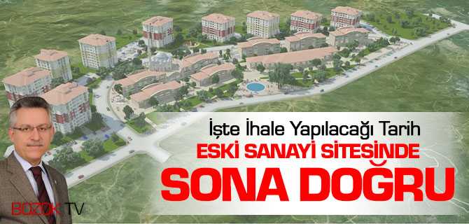 Yeni Sanai Sitesinde Sona Doğru