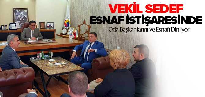 Vekil Sedef'ten Odalara Ziyaret