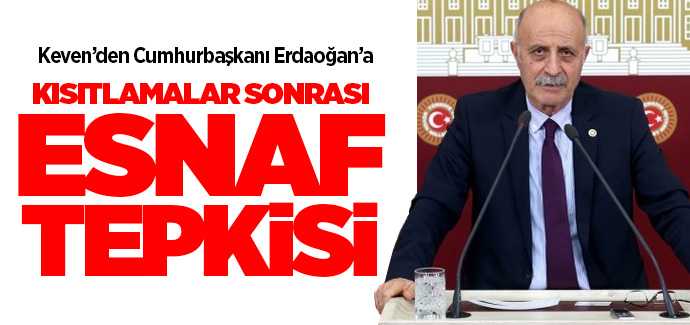 CHP Yozgat Milletvekili Keven'den Cumhurbaşkanı Eroğan'a esnaf tepkisi