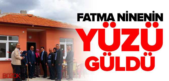 Fatma Ninenin Yüzü Güldü