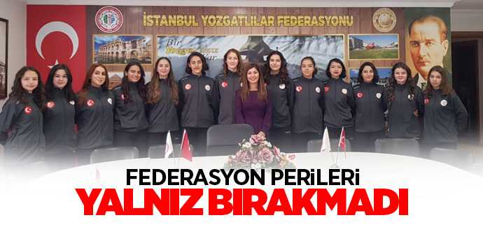 Federasyon perileri yalnız bırakmadı