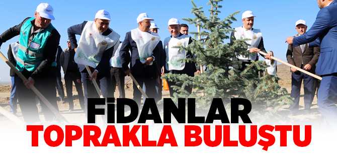 Yozgat'ta 286 Bin 655 Fidan Toprakla Buluştu