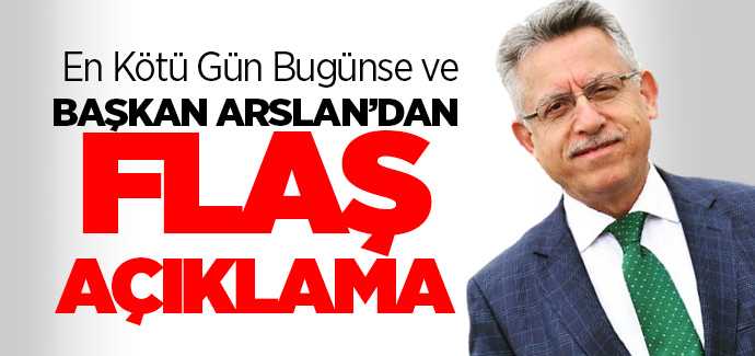 Başkan Arslan son güne kadar bu onurlu mücadeleyi devam ettireceğiz