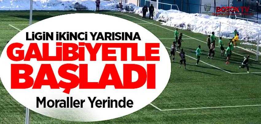 Yozgatspor ligin ikinci yarısına galibiyetle başladı