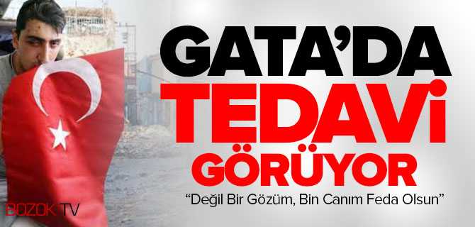 Hainlere Geçit Vermedi Şimdi GATA'da Tedavi Görüyor