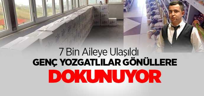 Genç Yozgatlılar Derneği 7 bin aileye ulaştı