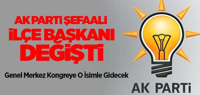 Ak Parti Şefaatli'de Yusuf Özdemir'le kongreye gidecek