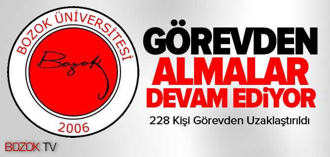 PDY'na Yönelik Görevden Almalar Devam Ediyor