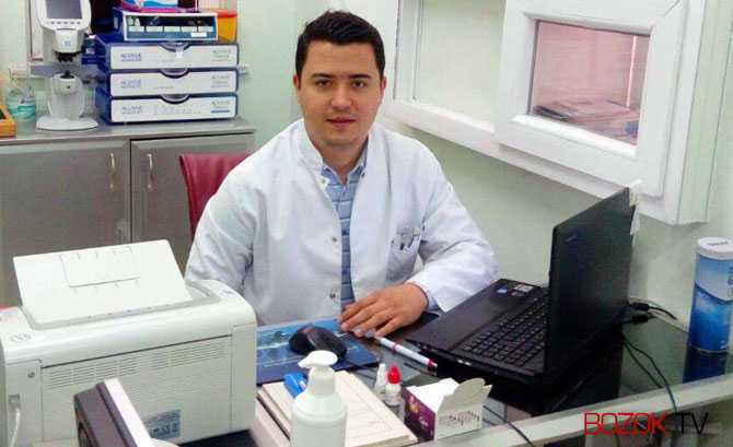 Sarıkaya'da Göz Doktoru Enver Mirza Göreve Başladı